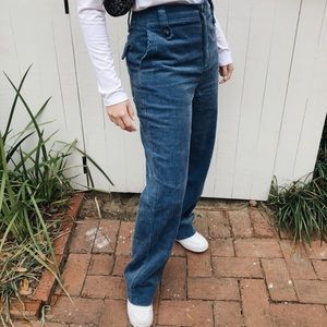 Corduroy Straight Leg Trouser